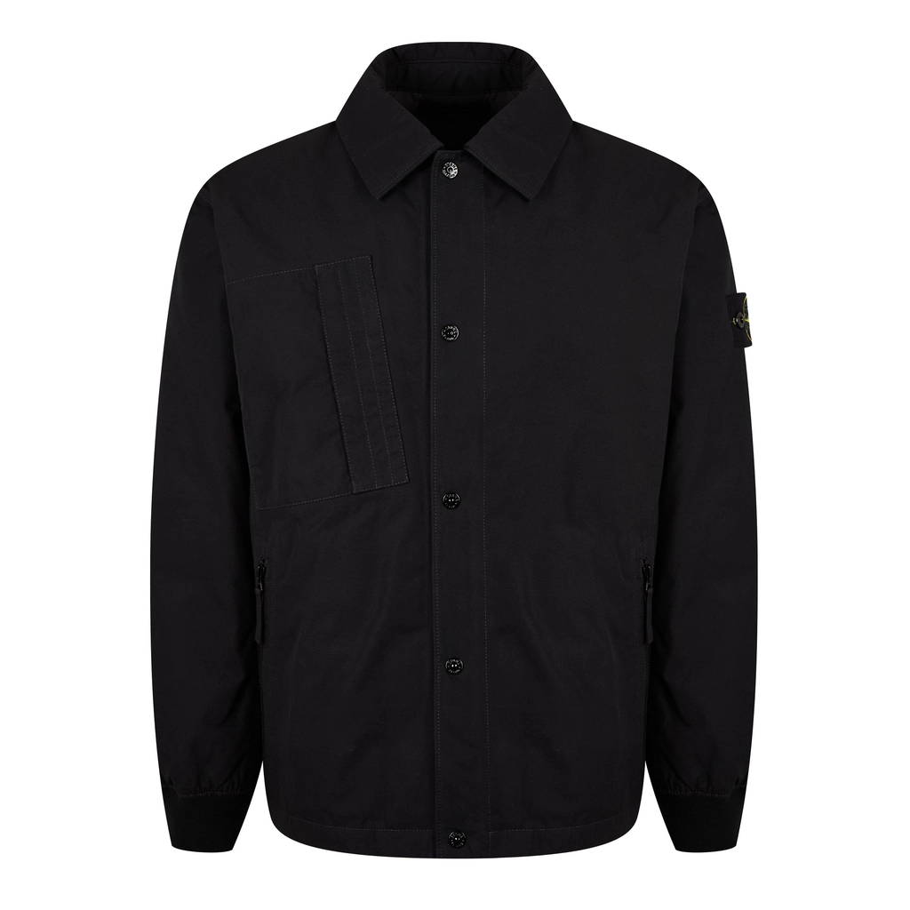 Stone Island Ghost Ventile Real Down Jacket - Black V0029